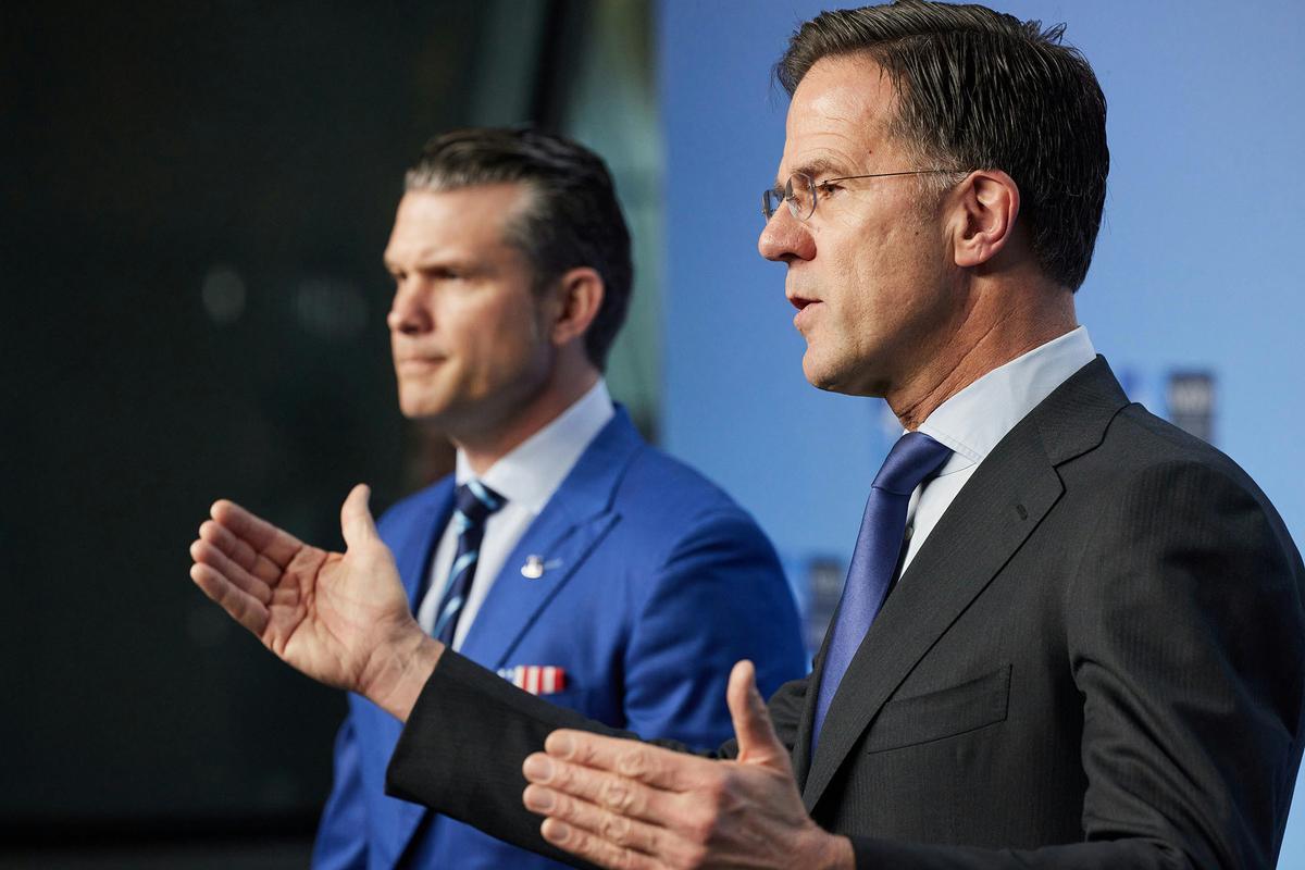 Rutte proposa als aliats de l’OTAN gastar el 5% del PIB en defensa Rutte proposa als aliats de l’OTAN gastar el 5% del PIB en defensa