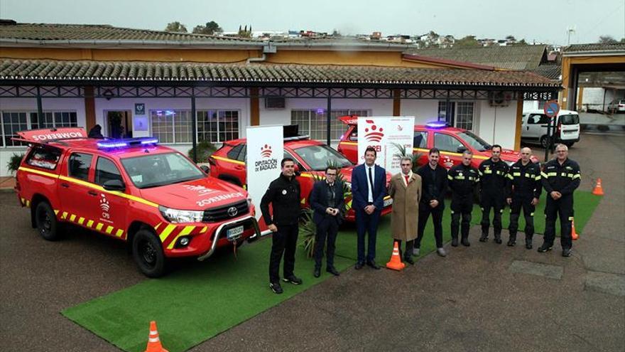 Bomberos del CPEI tendrán tres vehículos nuevos 4x4