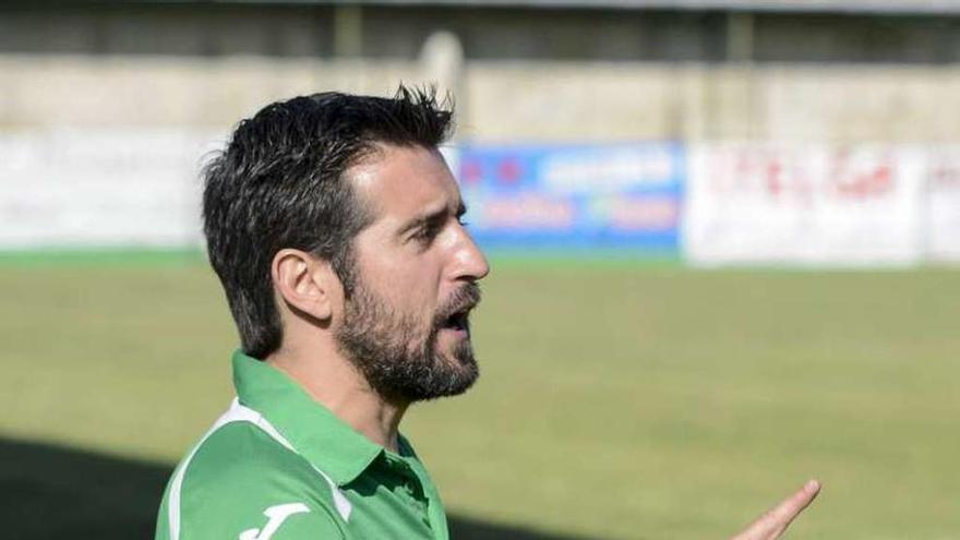 Miki López, nuevo entrenador del Barbadás. // Brais Lorenzo