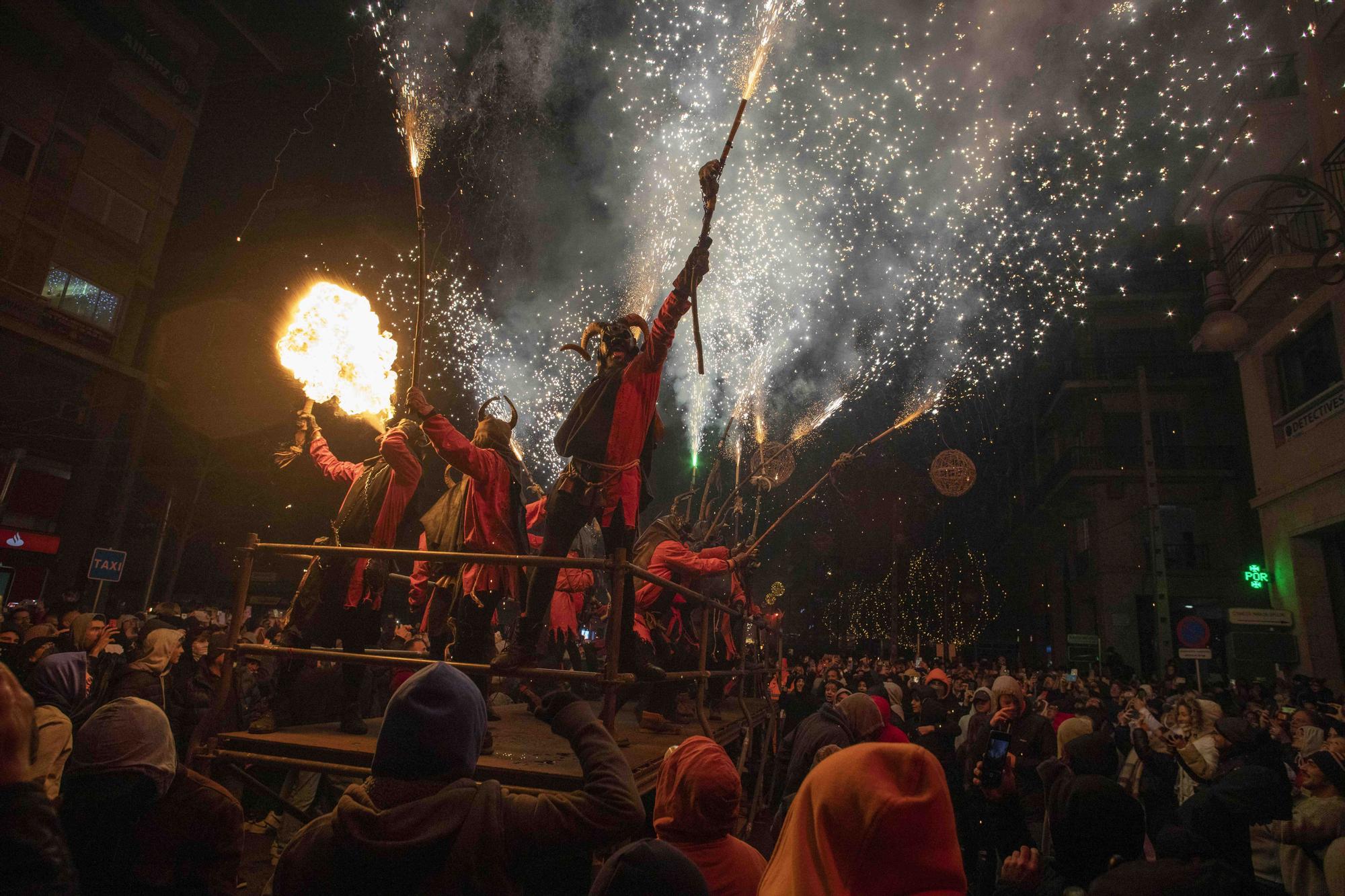 Sant Sebastià 2023: El Correfoc regresa para encerder Palma