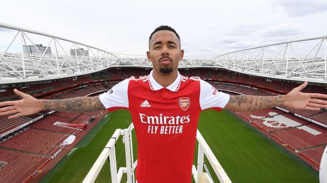 Gabriel Jesus (52,2 millones de euros) - Arsenal