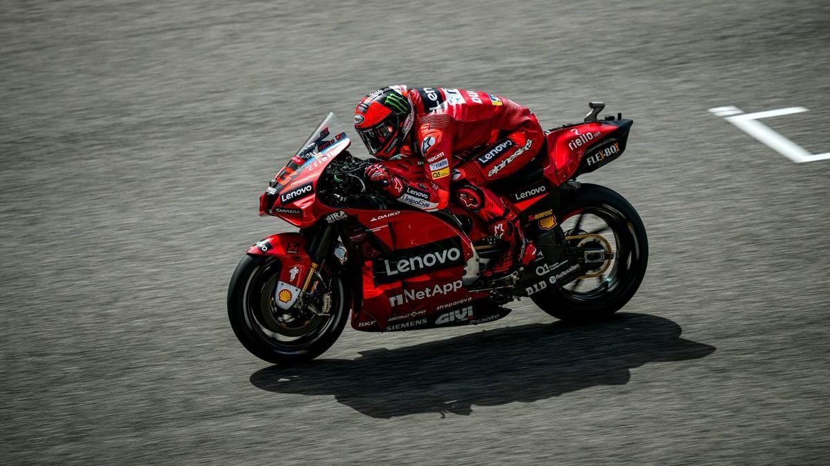 'Pecco', entrando a la recta de Mugello