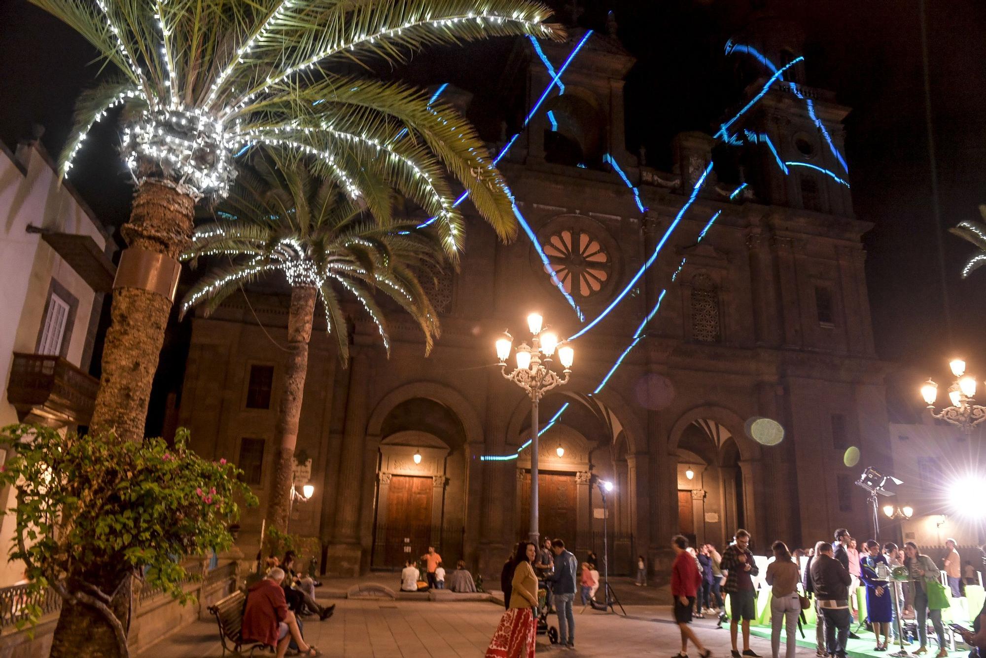 Encendido navideño en Triana