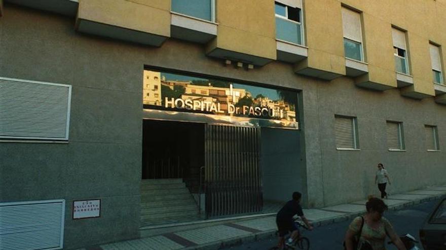 Fachada del Hospital Pascual de Málaga.