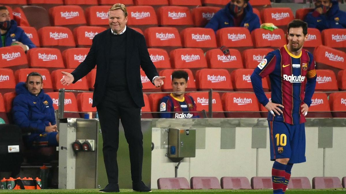 Koeman: "Hemos hecho un partido muy irregular"