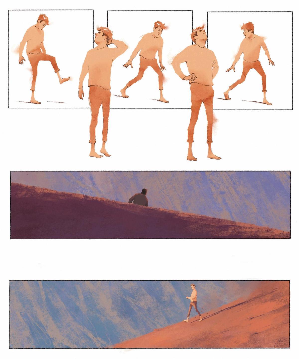 Página de 'In.', de Will McPhail.