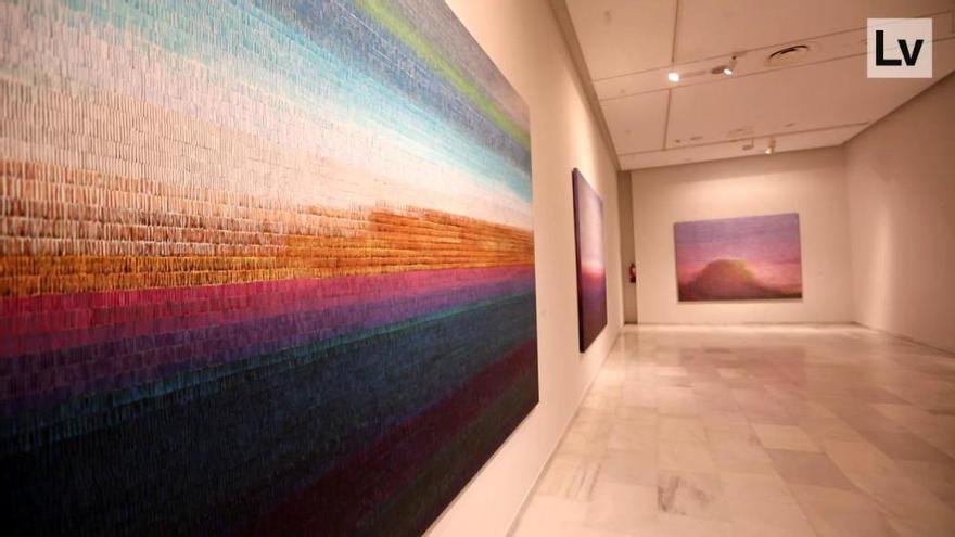 Exposición El sentimiento del color, de Soledad Sevilla, en Bancaixa