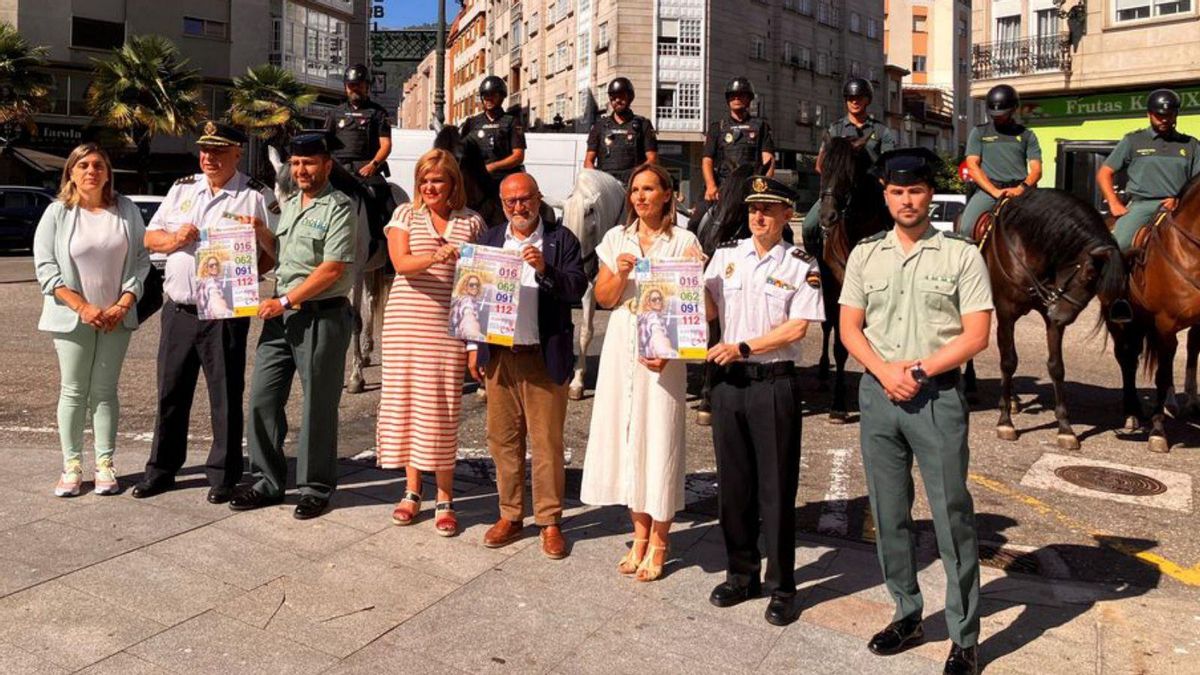 Presentación de la campaña, ayer, en Redondela.