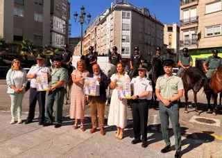 Un despliegue de 68 agentes garantiza la seguridad de los peregrinos por las distintas rutas jacobeas