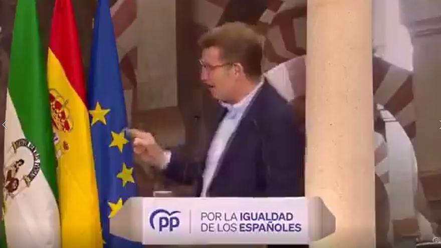 Nuevo lapsus de Feijóo: «Extremadura necesitaba una presidenta que se apellida Gallardo»