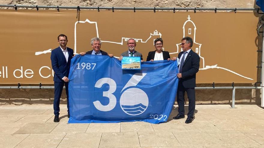 Reconocimiento a El Campello por sus 36 años ininterrumpidos con bandera azul