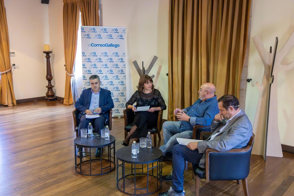 Momento do foro 'Presente e futuro do agro galego', organizado por EL CORREO GALLEGO