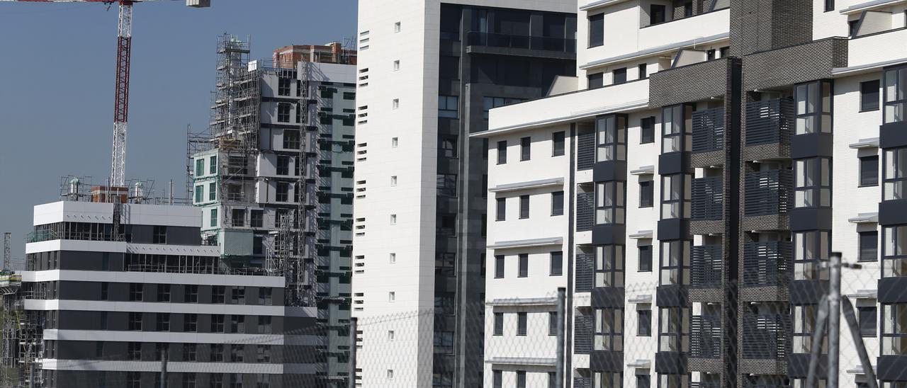 Edificio de viviendas en Madrid.