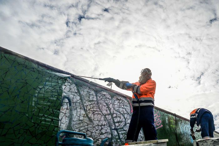 LIMPIEZA GRAFITIS LA MINILLA