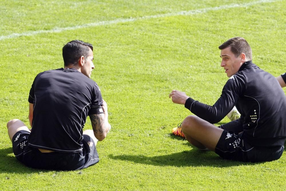 Entrenamiento del Sporting