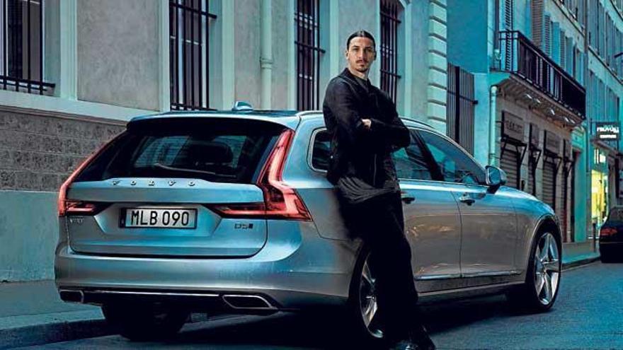 Ibrahimovic, nueva imagen de Volvo