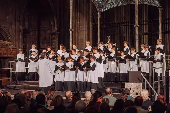 Les imatges del concert de l'Escolania de Montserrat a la Catedral de Girona
