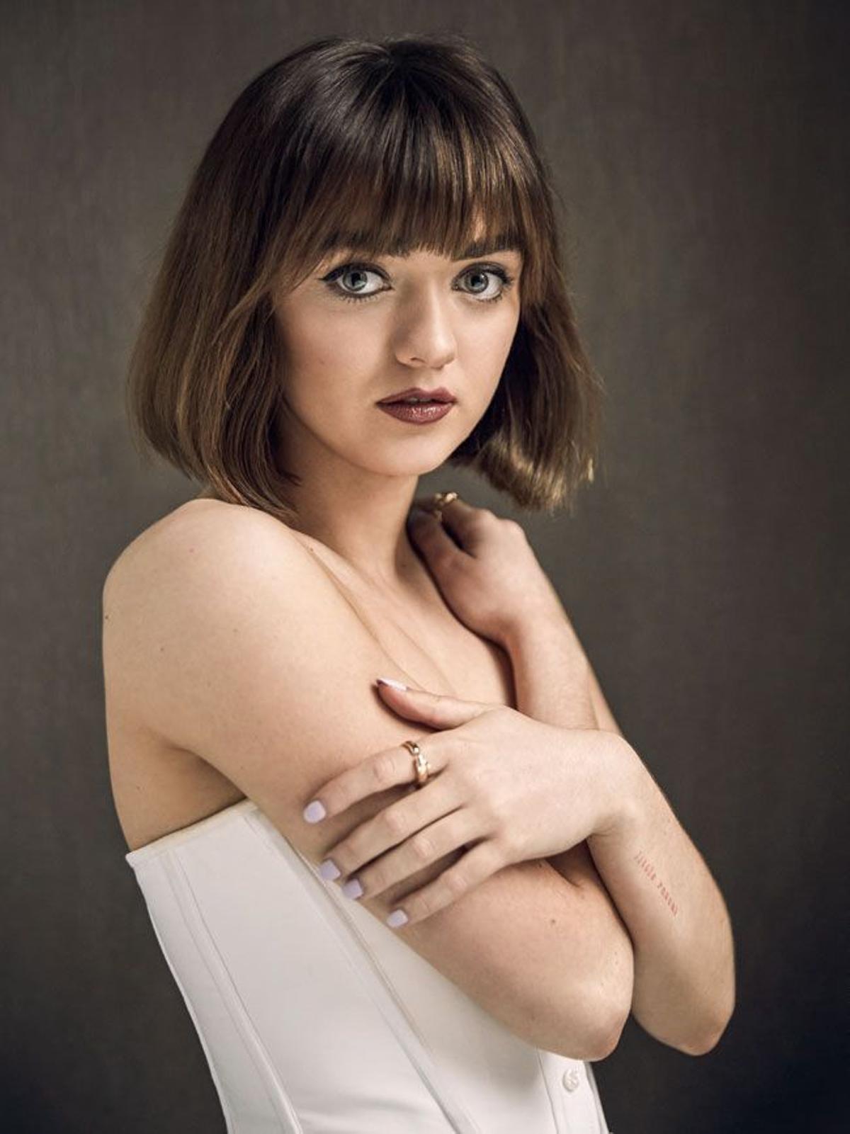 La actriz Maisie Williams