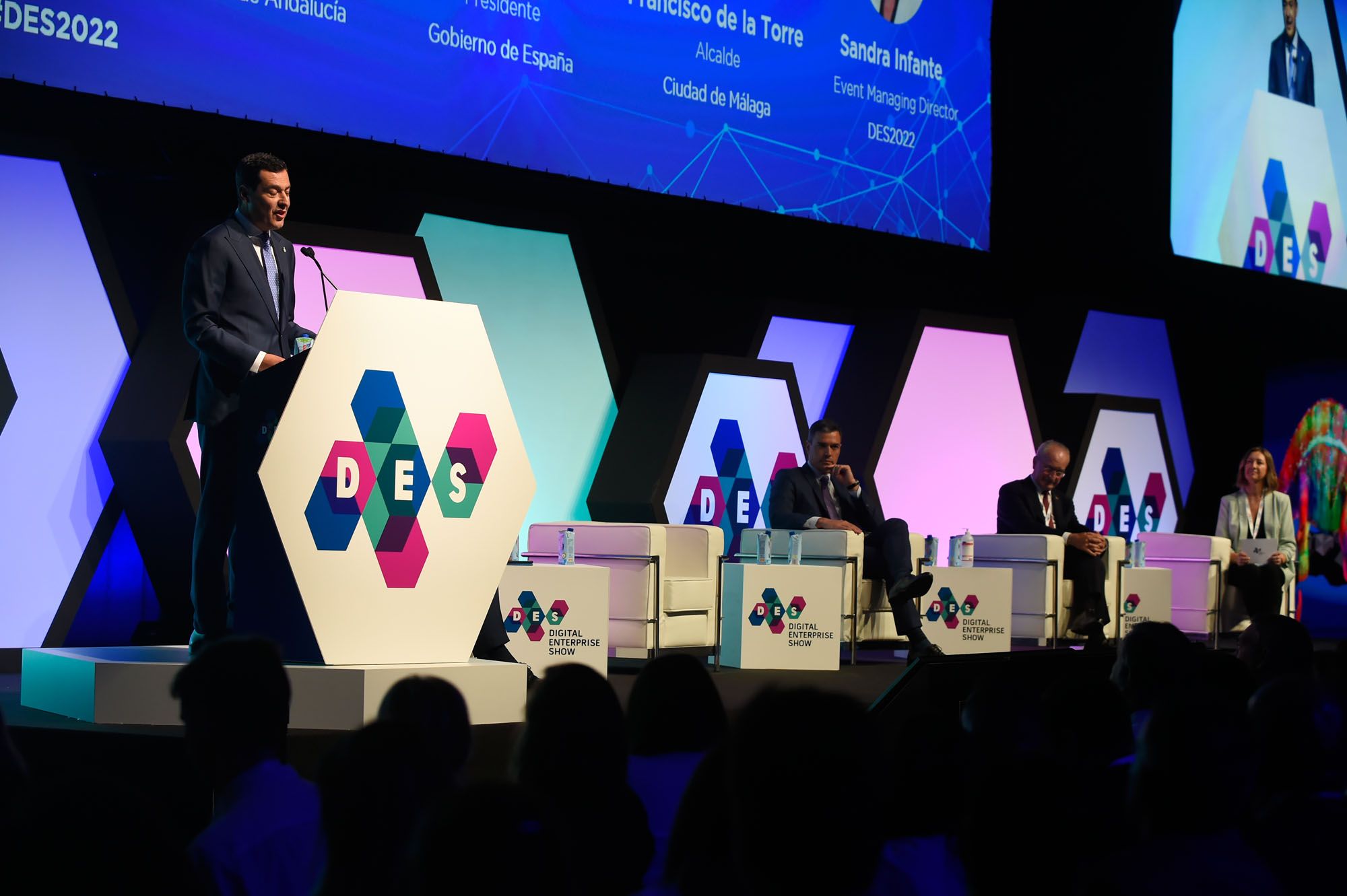 Las imágenes del Digital Enterprise Show (DES) 2022 en Málaga