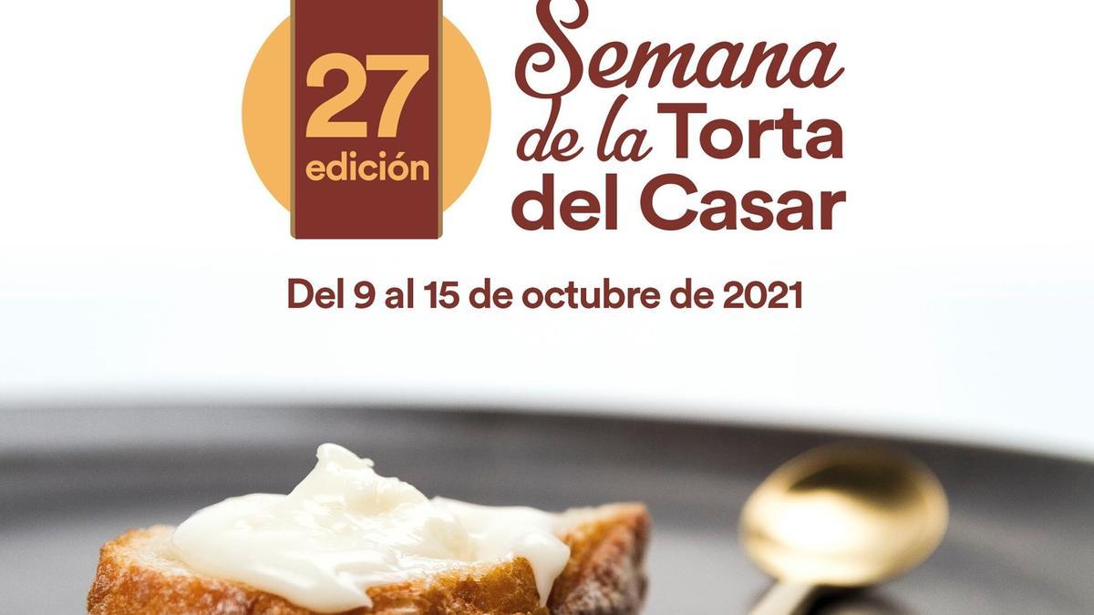 Cartel de la Semana de la Torta del Casar, 27 edición.