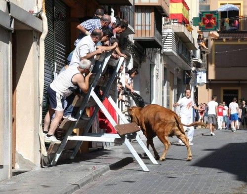 Segundo Encierro de las Fiestas de Moratalla por vereda