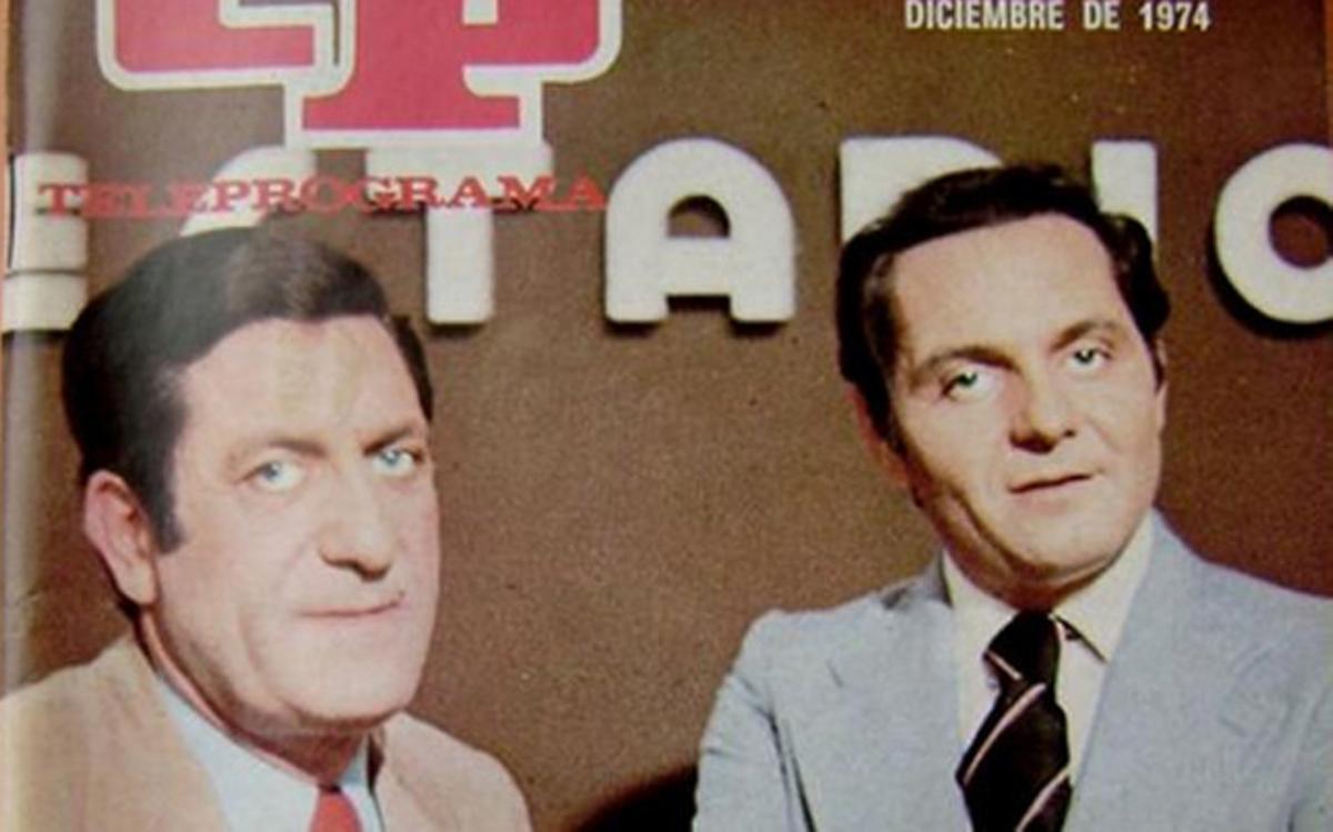 Ortiz de Mendibil, en su aparición en la portada de la revista 'TelePrograma'