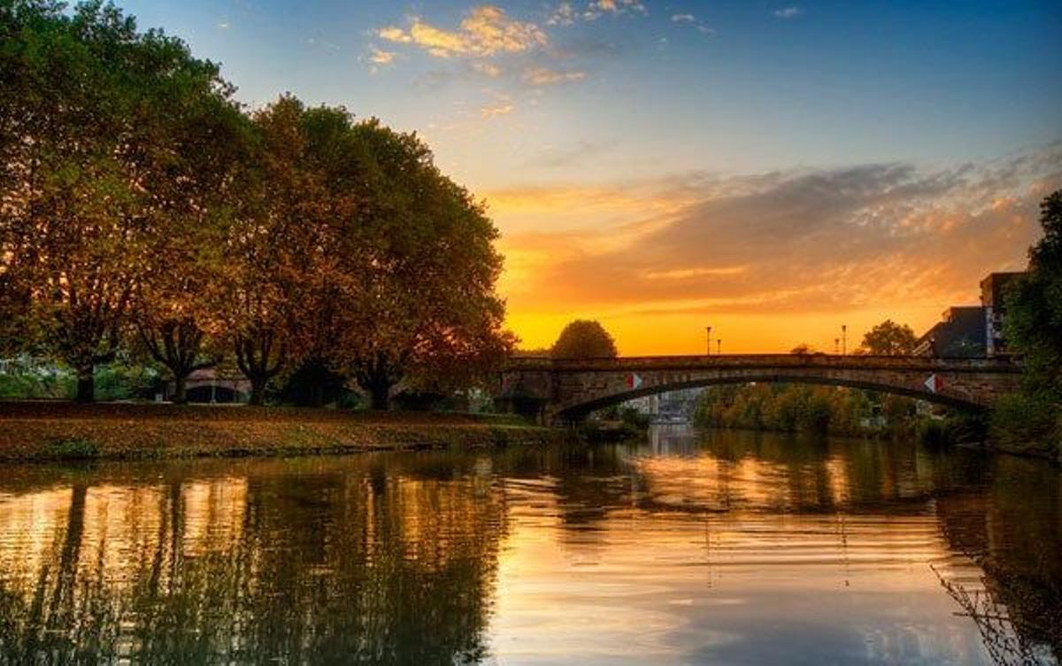 Saarbrücke, en el Estado federal del Sarre (Alemania).