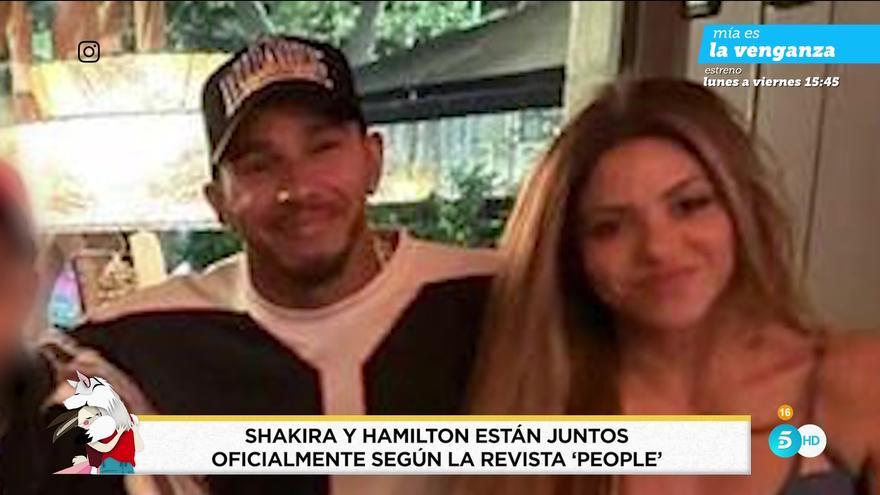 Shakira y Lewis Hamilton, pareja sorpresa del año