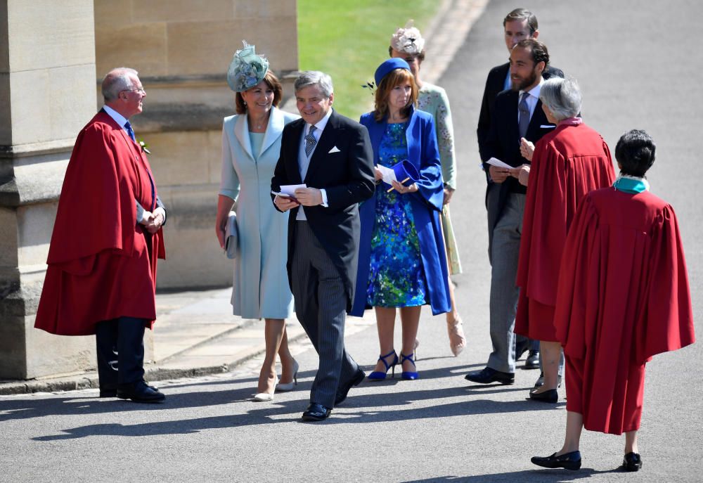 Invitados a la boda real en Windsor