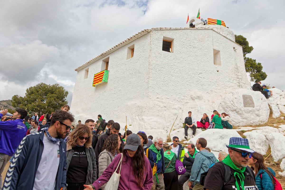 Una imagen de la ermita de la Magdalena durante la Romeria de este año.