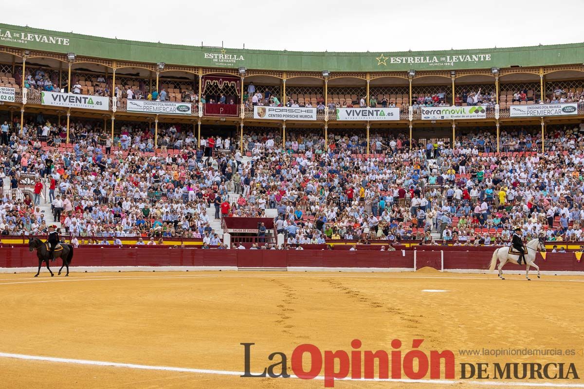 Así se vivió desde las gradas la primera corrida de la Feria de Murcia (El Juli, Manzanares y Talavante)