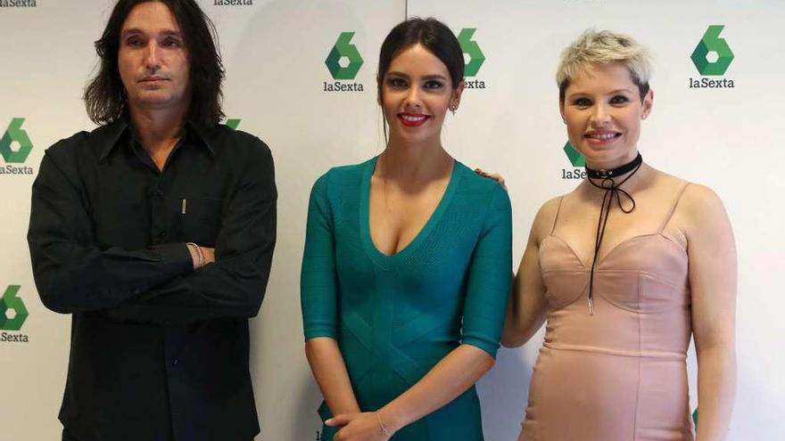 Cristina Pedroche, con Rafa Méndez y Soraya.