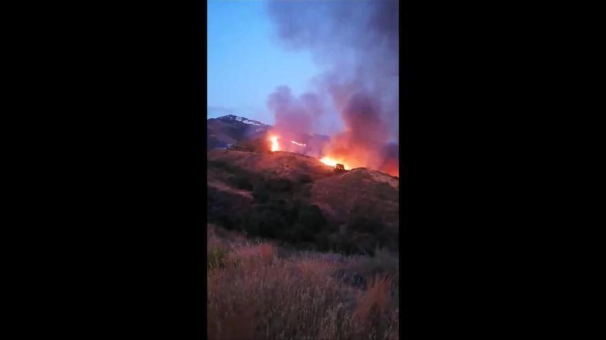 Se declara un incendio en Marbella