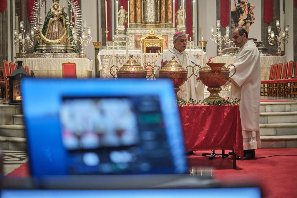 Misa Crismal en la Catedral