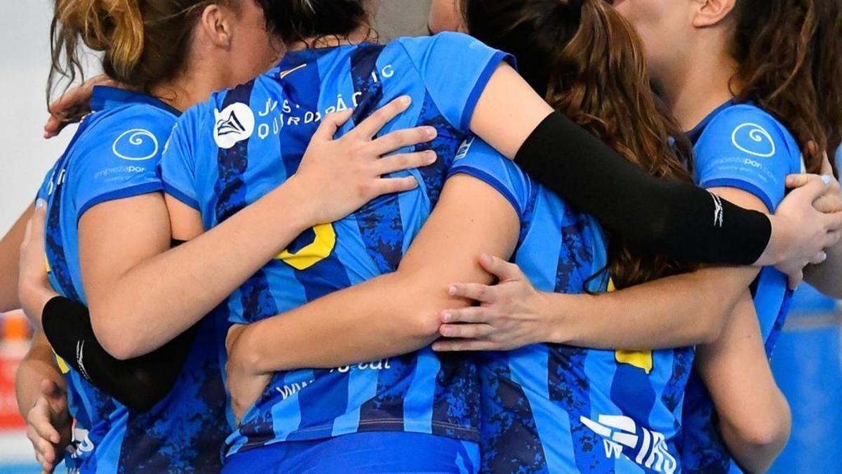 Jugadoras del Club Volei Esplugues.