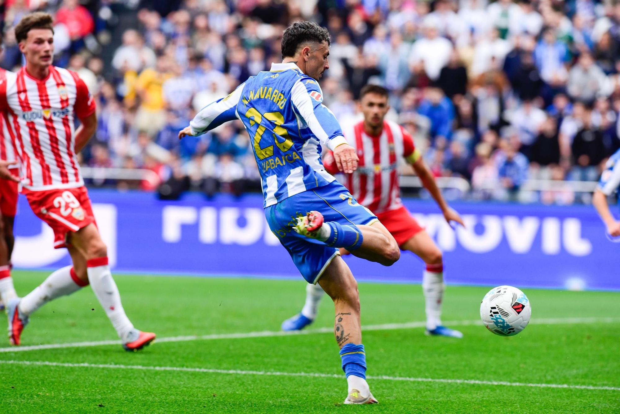 El Deportivo - Almería, en imágenes