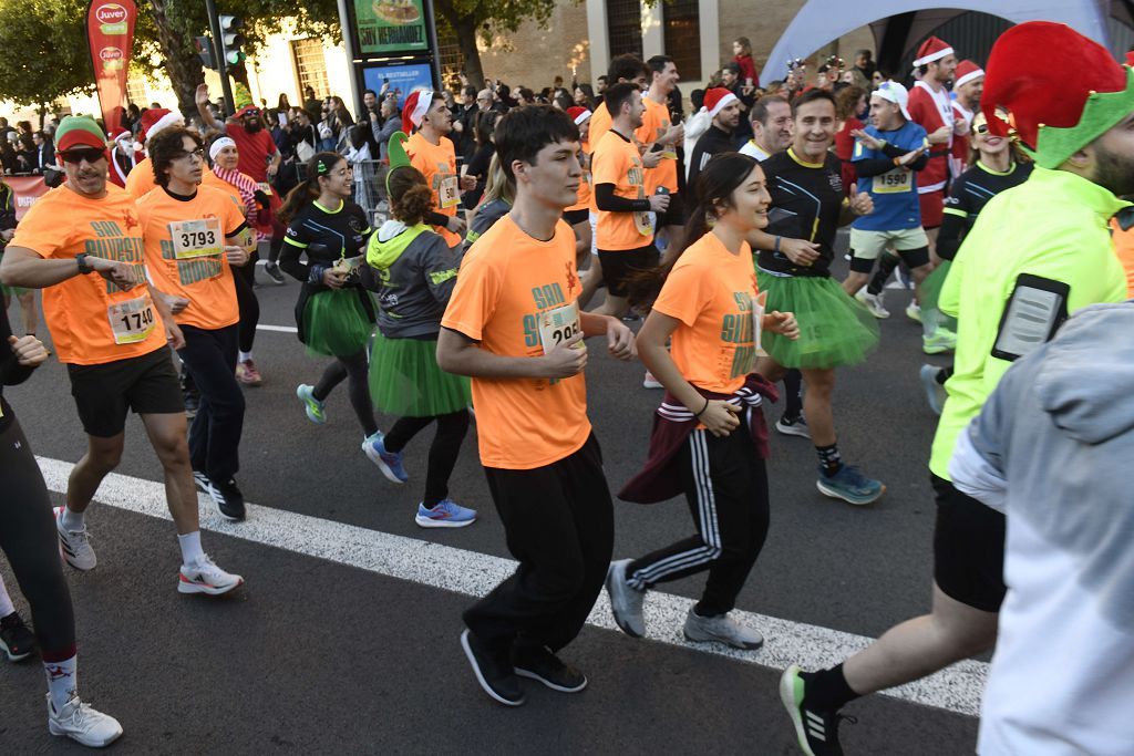 La San Silvestre 2025 en Murcia, en fotografías