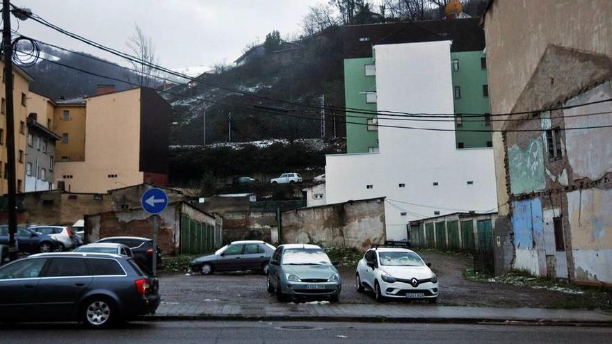 El solar donde presuntamente ocurrió la violación.