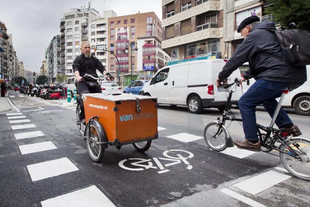 Apertura del anillo ciclista de Valencia