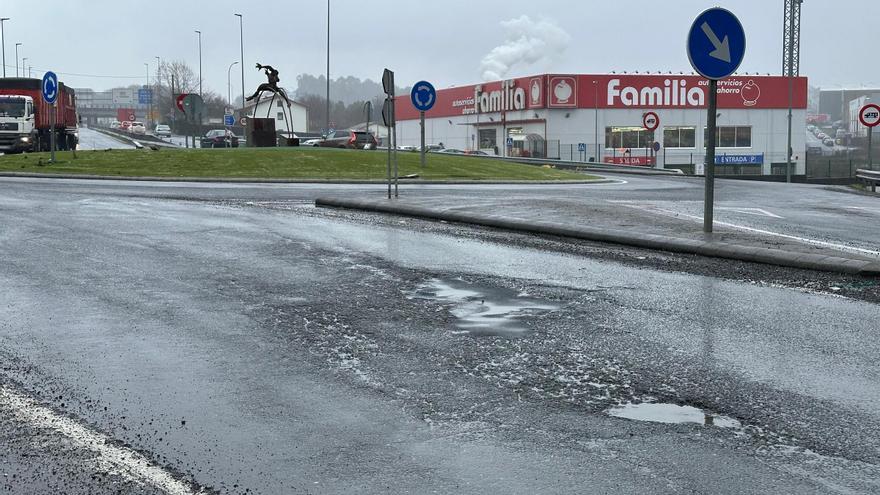 Oroso exige al Gobierno la reparación de la ruinosa carretera nacional N-550