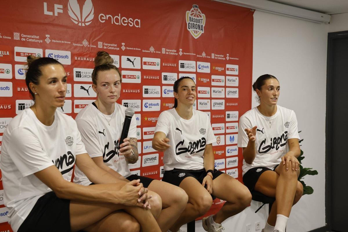 Les imatges de la presentació dels nous fitxatges de l'Spar Girona Les imatges de la presentació dels nous fitxatges de l'Spar Girona
