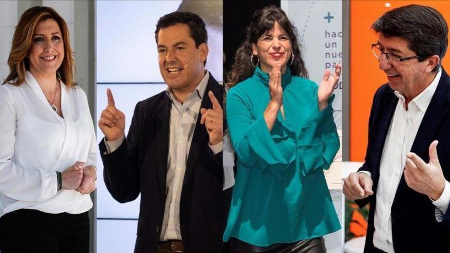 Andalucía arranca unas elecciones que se vislumbran sin cambio