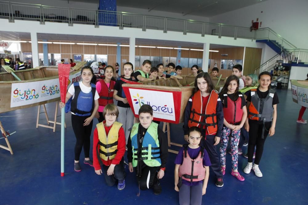 Proyecto escolar "Chalanas de Gijón"