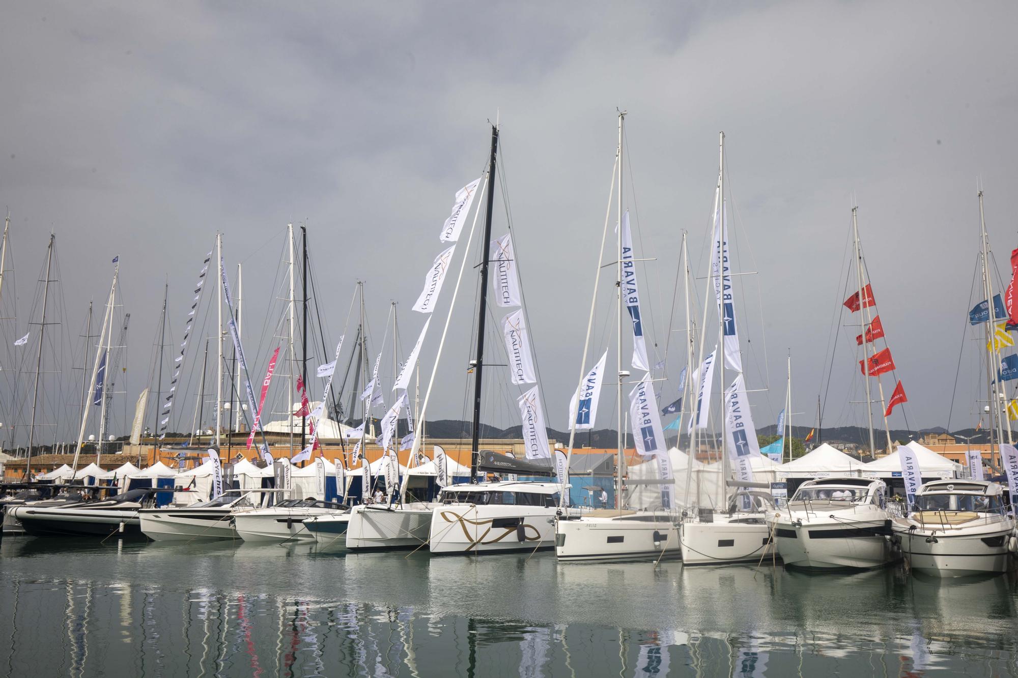 Las imágenes de la Palma International Boat Show, abierta hasta el domingo en el Moll Vell