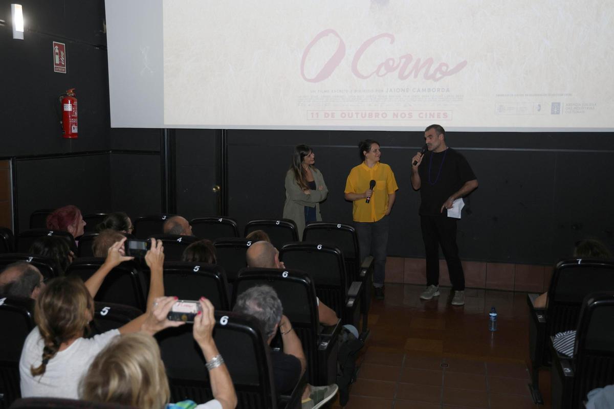 Jaione Camborda y Janet Novás presentan "O Corno" en Vigo Jaione Camborda y Janet Novás presentan "O Corno" en Vigo