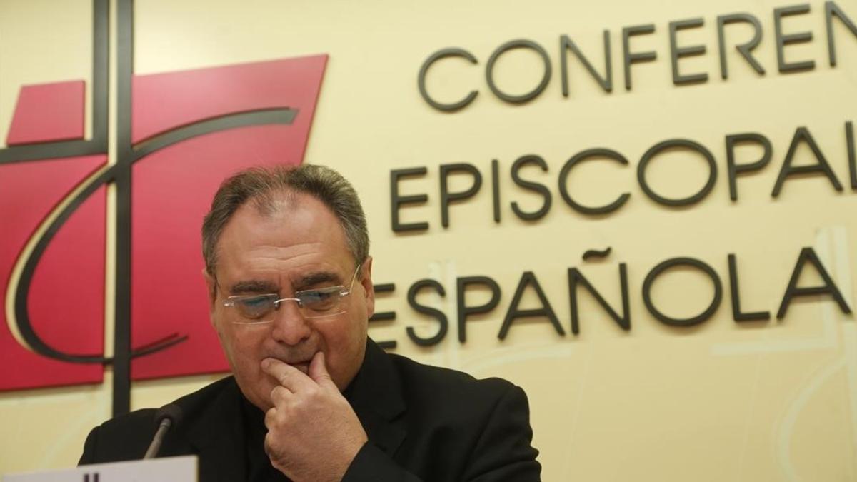 José María Gil Tamayo, secretario general y portavoz de la Conferencia Episcopal Española.