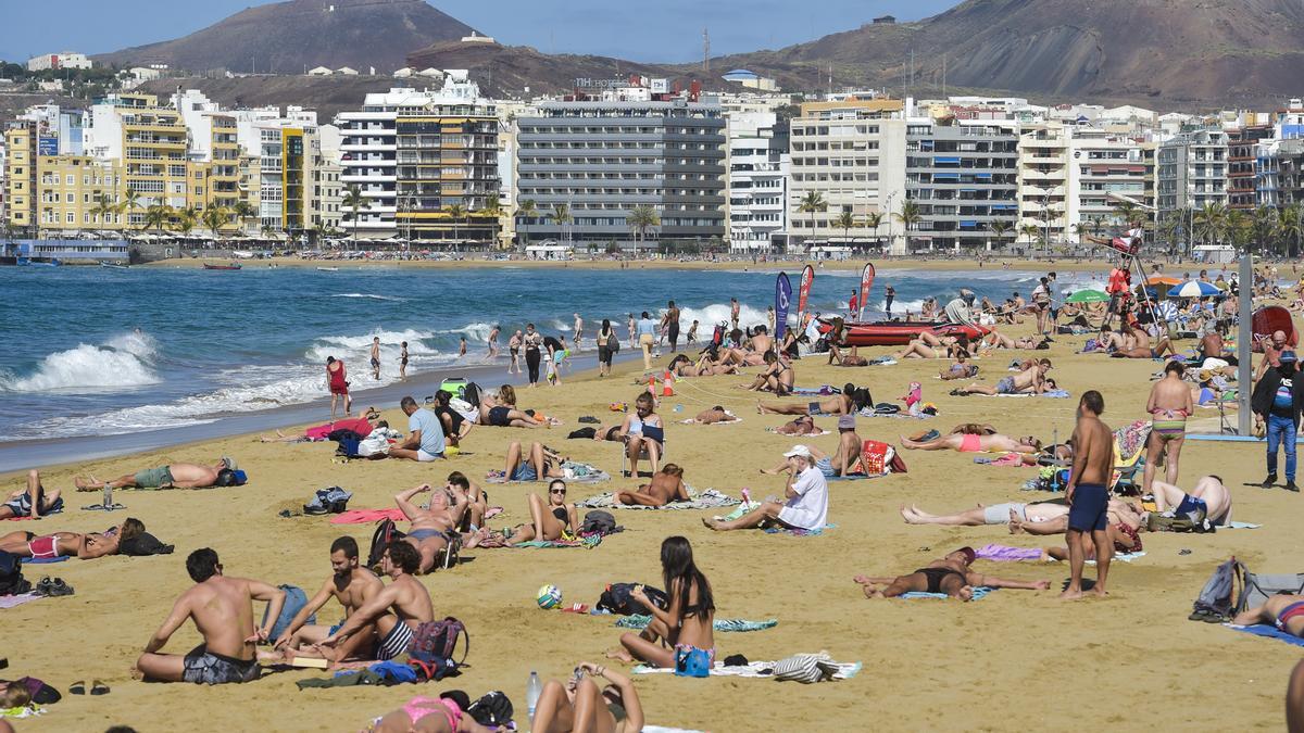 La playa de Las Canteras