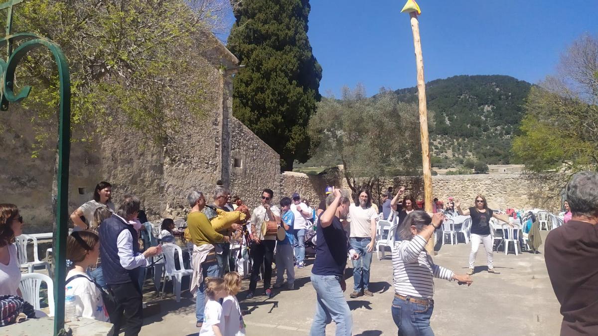 Pancaritat en Sant Miquel de Campanet.