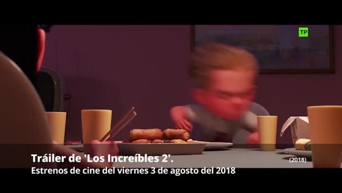 Tráiler de ’Los Increíbles 2’ (2018).