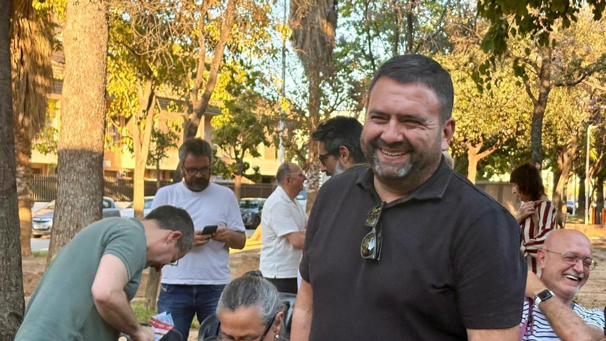 El candidato por Compromís, Jose Antonio Cuberos.